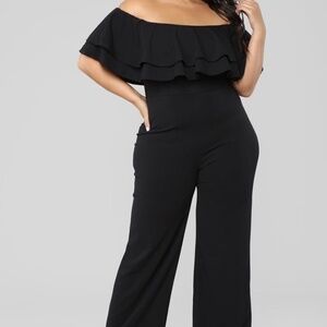 Ready to Ruffle Jumpsuit by Fashion Nova
